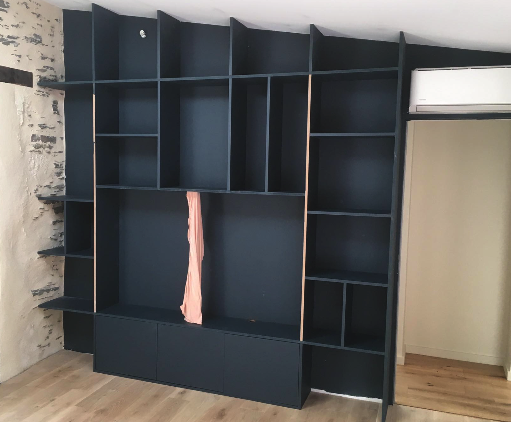 Création d'un meuble télé sur mesure