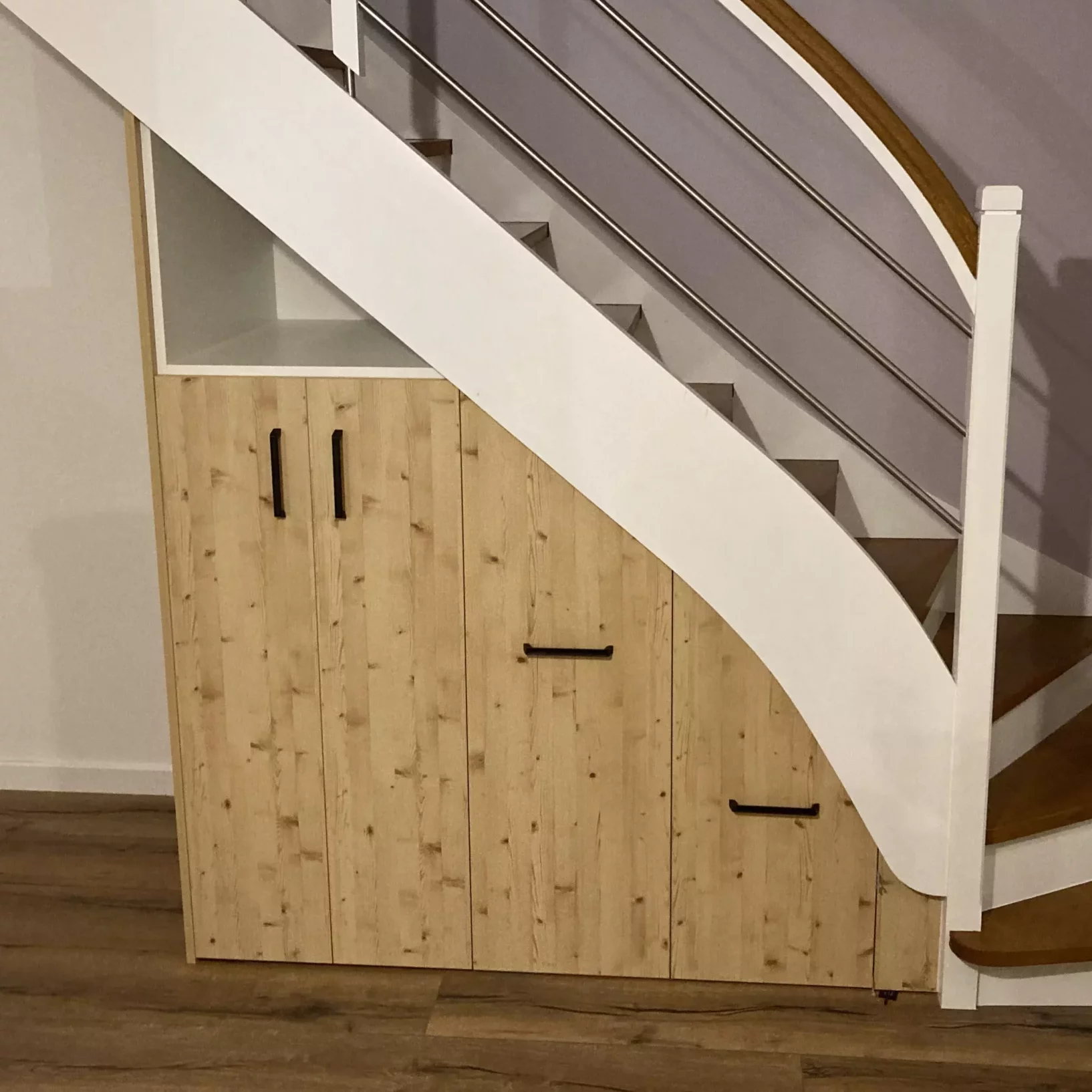 aménagement sous escalier